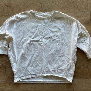 Uniqlo White Crew Neck Tee